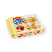 Kekse - Mini-Pie nach Hollandischer Art, mit Himbeerfüllung, Jaschkino, 360 g