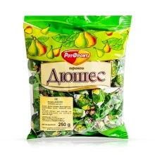 Hartkaramellen  mit Birnengeschmack - Duschess, Rot Front, 250 g