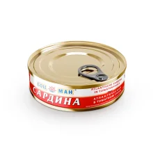 Сардины в томатном соусе, Bozman, 240 г