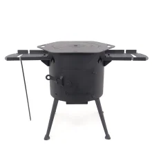 Feuerofen Utschak Ø 36 cm, für Kasan 10 L, Ablagetischen, Ofenplatte