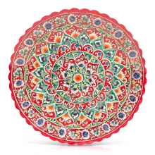 Lagan - KaraKalam KR9, Rischtan Keramik, Ø 42 cm