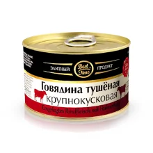 Тушёнка из говядины, крупнокусковая, Best Time, 400 г