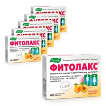 Фитолакс, Эвалар, 40 таблеток х 6 шт.