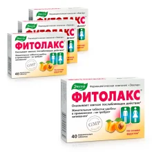 Фитолакс, Эвалар, 40 таблеток х 4 шт.