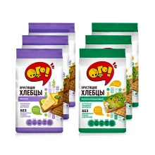 Набор хлебцов - Ого, 6 х 75 г