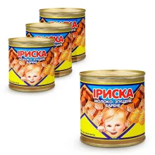 Gekochte Kondensmilch, karamellisiert, 8,5 % Fett, mit Öffner, 4 х 370 g