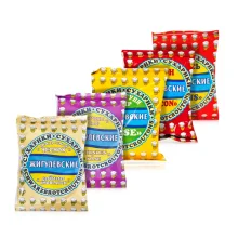 Probierpaket Schwarzbrotcroutons - Zhiguljovskie, 5 х 50 g