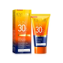 Крем для лица солнцезащитный, SPF 30, с гиалуроновой кислотой, Eveline, 50 мл