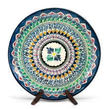 Ляган - Мехроб Д4, керамика, ручная работа, Ø 37 см