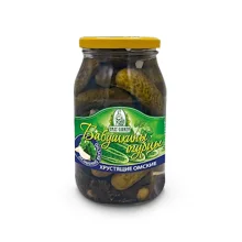 Огурцы - Бабушкины, хрустящие Омские, Omas Gurken, 880 г