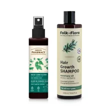 Haarset - Stärkung und Wachstum, Shampoo + Elixier