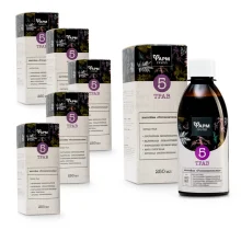 Tinktur aus 5 Kräutern – Beruhigungsmittel, Pharmgroup, 250 ml х 6