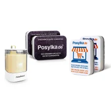  Набор - Posylka.de, диспенсер для зубочисток + губка для мытья посуды: 4 шт.