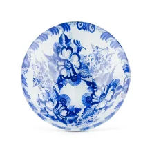 Suppenteller - Bläue, Glas Ø 18 cm