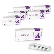 Мелатонин, 30 таблеток, 6 уп.
