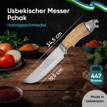 Узбекский нож - Пчак Тигр, 34,5 см