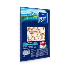Филе сельди - Селедочка под шубу, в масле, Nord Port, 400 г