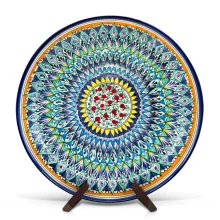 Ляган - Мехроб Н1, Риштан керамика, Ø 37 см