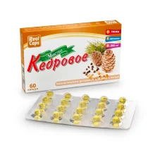 Zedernnussöl-Kapseln, 60 Stück