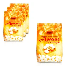  Драже - Арахис в сахарной глазури, Рахат, 4 х 150 г