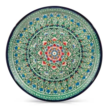 Lagan - KaraKalam KN3, Rischtan Keramik, Ø 37 cm