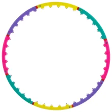 Обруч с малыми магнитными роликами, пластик, Ø 98 см, 800 г