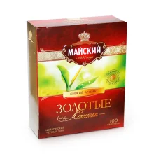 Schwarzer Ceylon Tee - Solotije Lepestki, Majskij, 100 Btl.