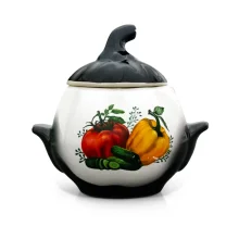 Keramiktöpfe-Set - Gemüse, 750 ml, 6-tlg.