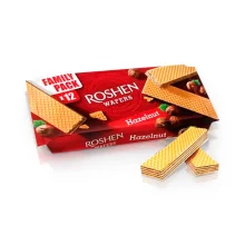 Waffeln mit Haselnussfüllung, Roshen, 216 g