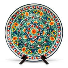 Ляган - КараКалам R2, Риштан керамика, Ø 37 см