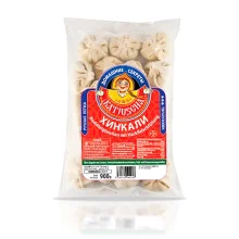 Хинкали, с начинкой мяса свинины и говядины, 900 г
