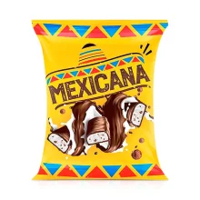 Конфеты шоколадные - Мексикана, со сливочным вкусом и воздушными шариками, 500 г