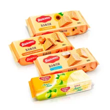 Набор вафель - Яшкино, 4 х 300 г