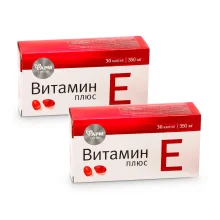 Витамин Е плюс, Фармгрупп, 30 капсул х 2 шт. 