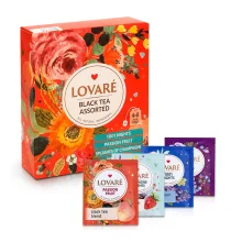 Schwarztee-Set - Assorti, 4 Sorten, Lovare, 64 g