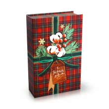 Box in Buchform - Frohes Neues Jahr, 20 x 12,5 x 5 cm