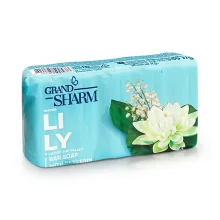 Мыло глицериновое - Водяная лилия и ландыш, Grand Sharm, 5 шт. х 70 г