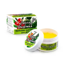 Бальзам-растирка для детей 2+, с пихтой и облепихой, AROMA'Saules, 45 мл