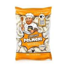 Pelmeni, Teigtaschen - s'Drusjami, mit Hänchenfleisch, 900 g