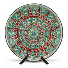 Ляган - КараКалам R2, Риштан керамика, Ø 42 см