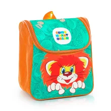 Kinderrucksack - Löwe und Schildkröte, Textil, 20 x 11 x 26 cm