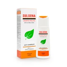 Peeling-Shampoo - Sulsena, Anti-Schuppen, mit natürlichem Peeling, 150 ml