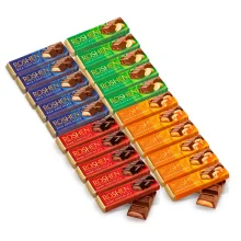 Набор шоколадных батончиков Рошен, 21 шт.