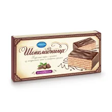 Торт вафельный - Шоколадница, классический, с какао, 240 г