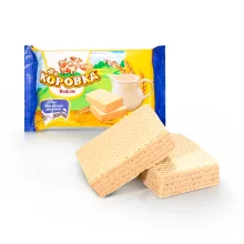 Waffeln - Korowka, mit Milchgeschmack, Rot Front, 150 g