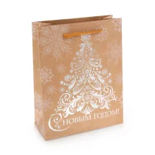 Tüte - Spitzenartiger Weihnachtsbaum, 18 x 8 x 23 cm