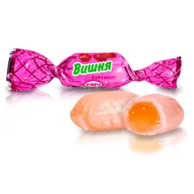 Hartkaramellen - Kirsche, mit Fruchtfüllung