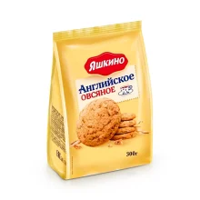 Haferkekse - Englisch, Jaschkino, 300 g