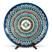 Lagan - Mehrob Д5, Rischtan Keramik, Ø 37 cm