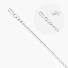 Цепочка, серебро 925°, алмазная грань, Ø 0,6 мм